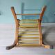 Armchair wood curved child Baumann vintage 50 60 style art décor