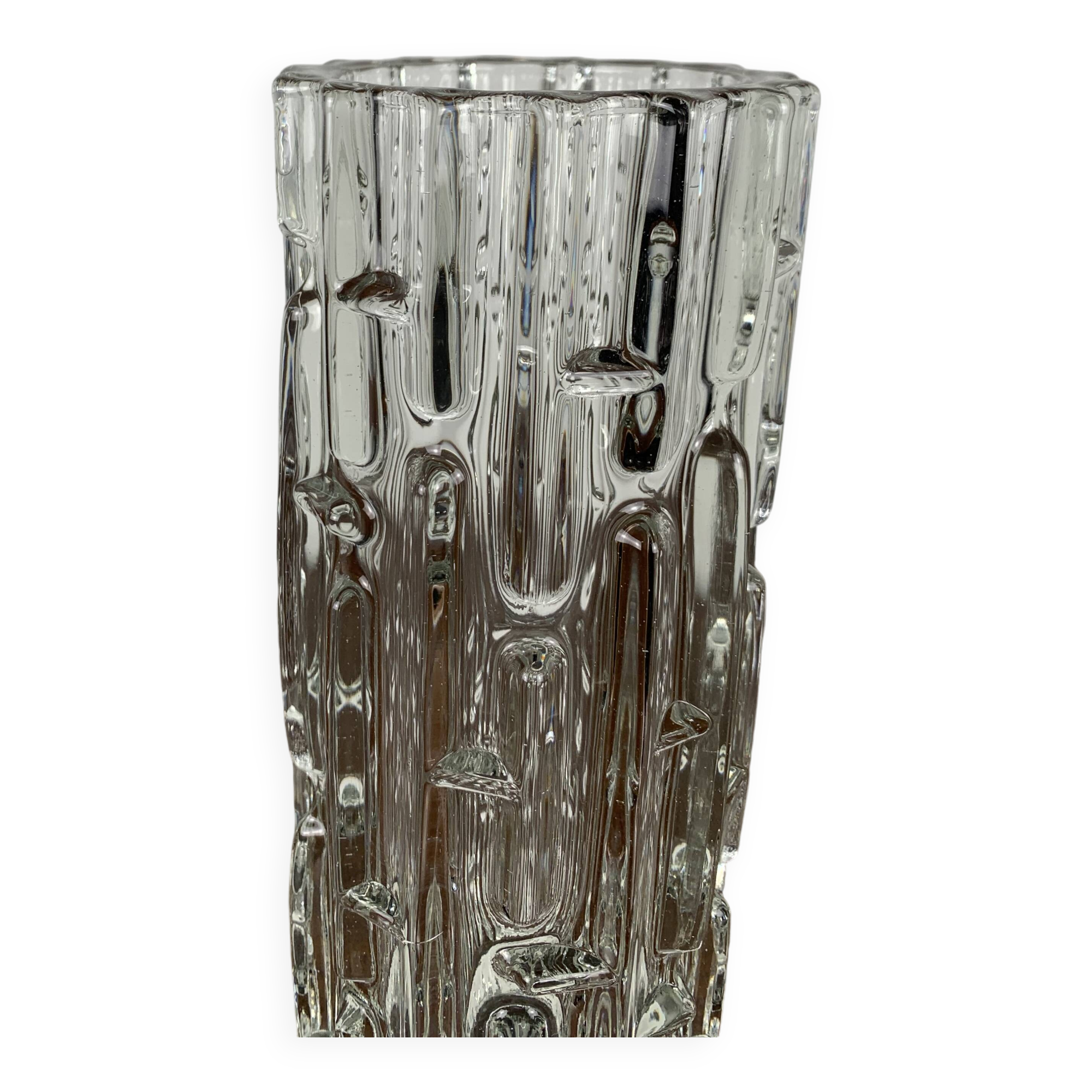Vase "labyrinthe" par F. Vizier, 1965