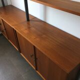 Scandinavian modular bookcase Pira Mobel system year 60
