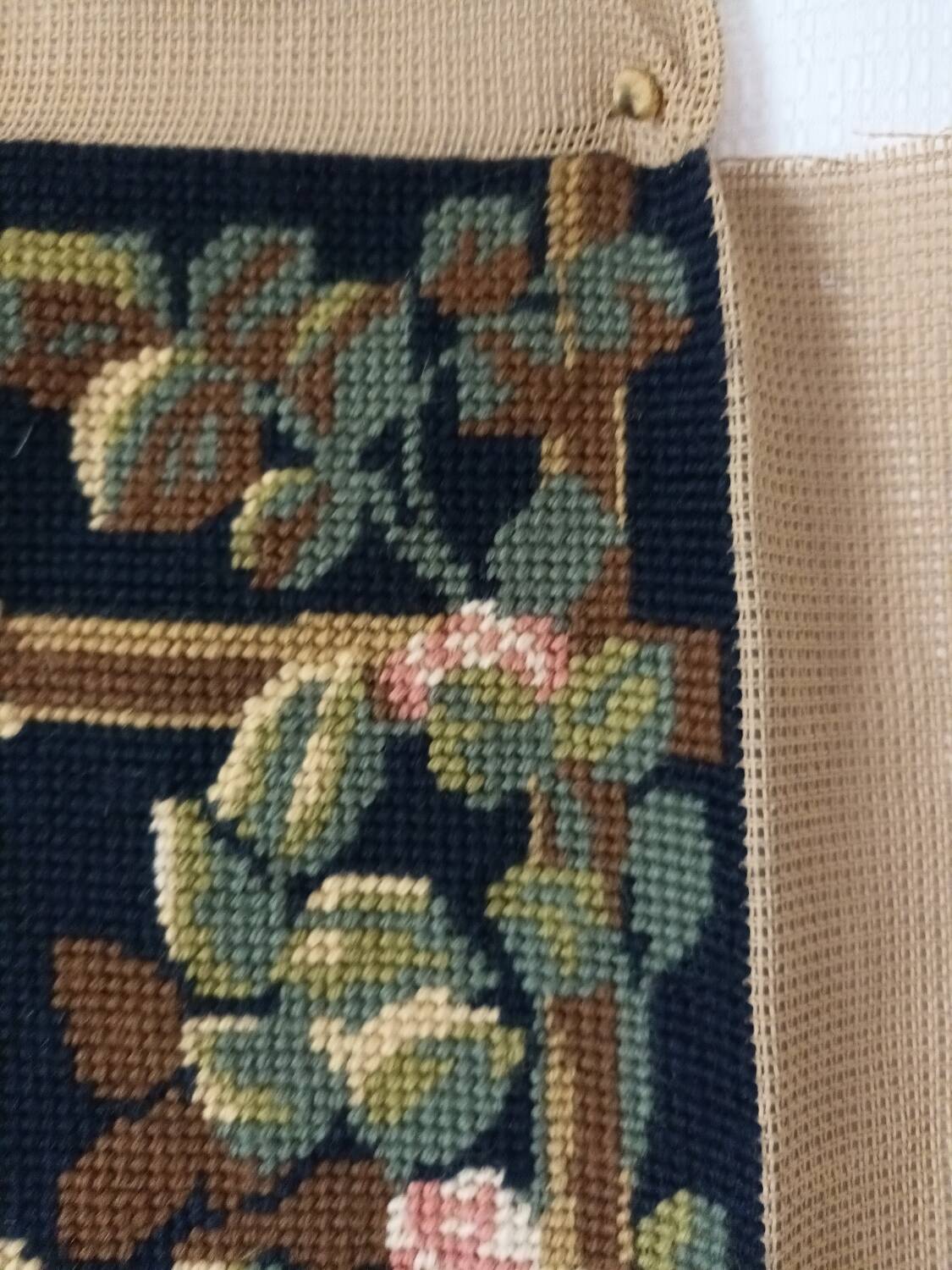 "The Harvest" handmade tapestry from the 20th century