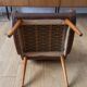 Modernist armchair with oval armrests, 1950s-1960s