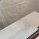 Adjustable empire style table horse mirror in mahogany, 52 cm