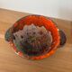 Vintage set of 3 glazed stoneware bowls Morvan pottery and other signature to iden