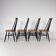 Set of 4 Fanett style Dining Chairs  1960s