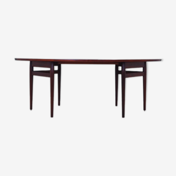 Table ovale en palissandre d'Arne Vodder, Sibast 1950