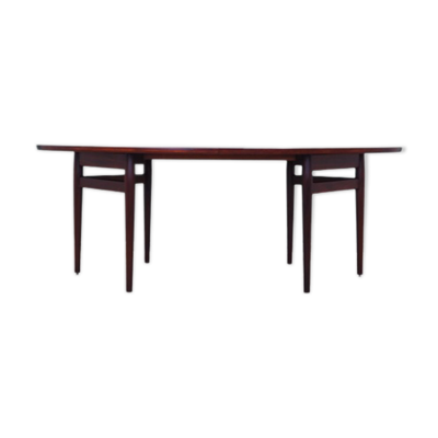 Table ovale en palissandre d'Arne Vodder, Sibast 1950