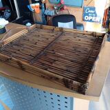 Vintage bamboo serving tray