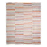 Mid Century Modern Large Vintage Kilim Rug, 306x369Cm