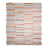 Mid Century Modern Large Vintage Kilim Rug, 306x369Cm