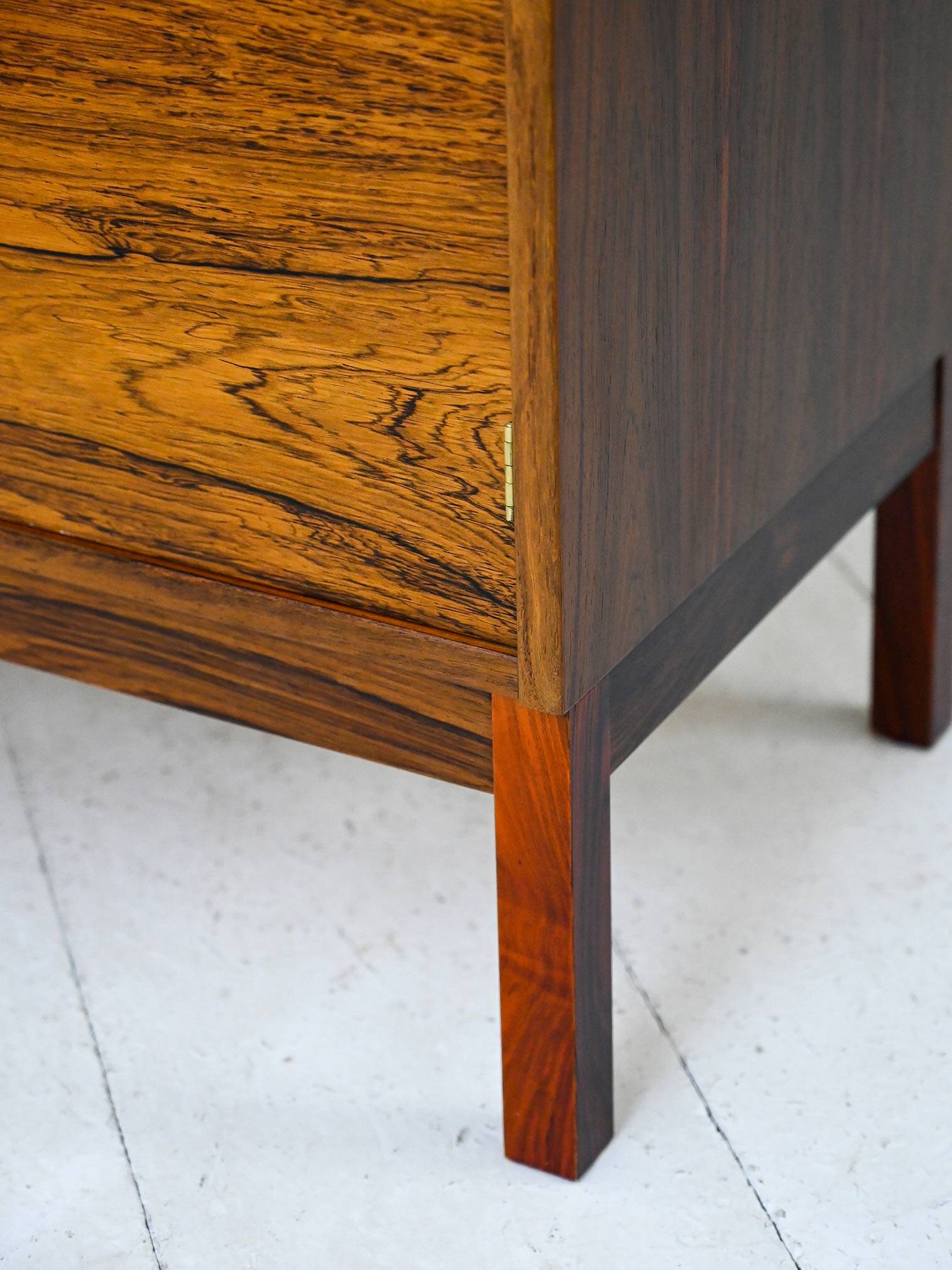Scandinavian rosewood bookcase
