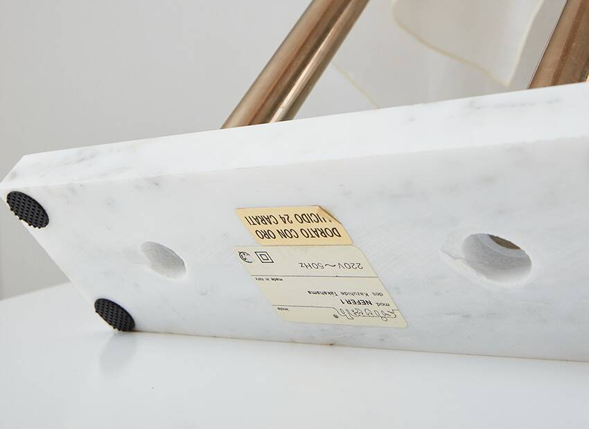 Lampe de table Kazuhide Takahama Nefer 1 pour Sirrah Italie années 1980