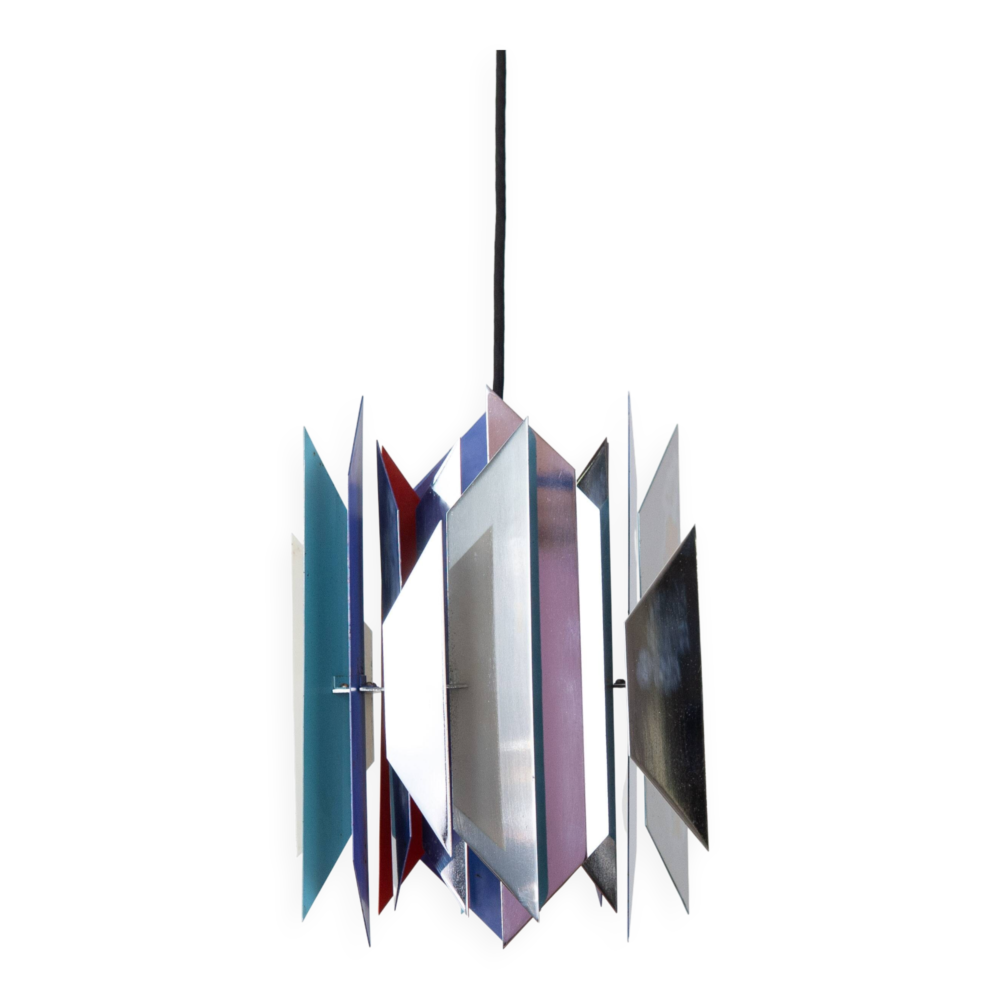 Danish vintage Divan 2 lamp by Simon P. Henningsen, Lyfa, 1962