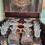 Napoleon III liquor cellar Baccarat glassware
