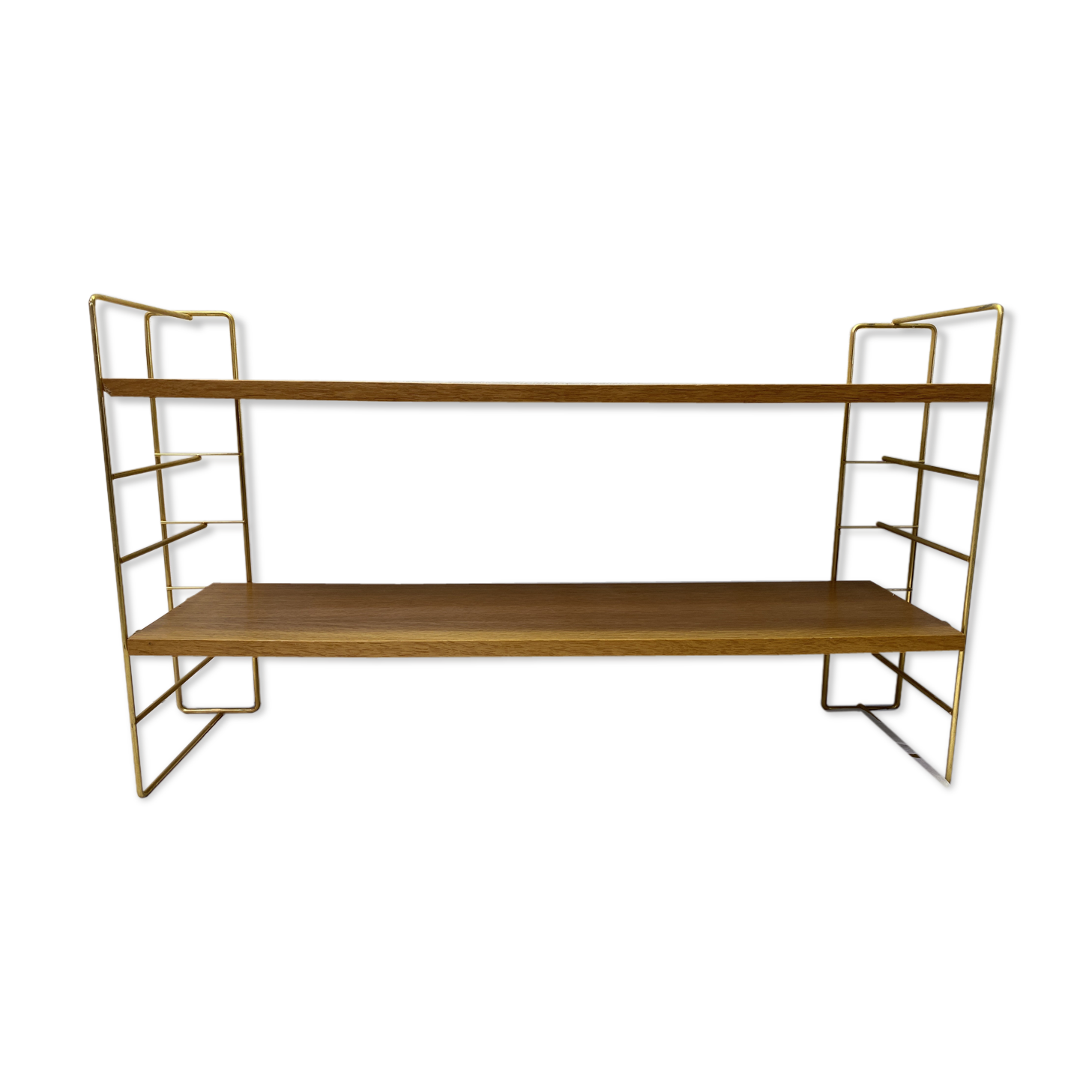 Vintage gold thong shelf