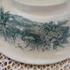 Old ironstone dish from Sarreguemines