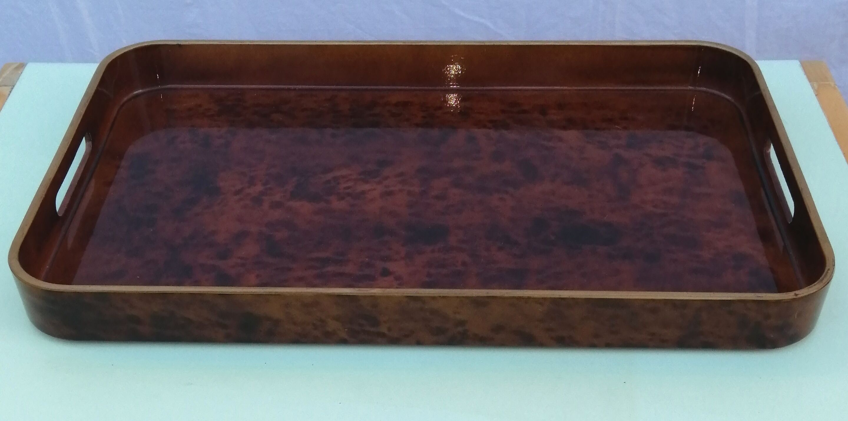 Lancel Paris serving tray vintage 1970