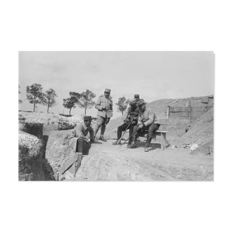 Silver photo baryta paper black and white ilford 310g military 1914 40x60cm