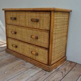 Rattan dresser 1970