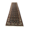 Vintage Tribal Indian Long runner 356x83 cm veg dye wool rug tribal handmade