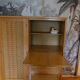 Commode penderie secrétaire en rotin vintage