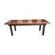 Solid oak farmhouse table
