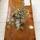 Table basse italienne laque loupe d’orme