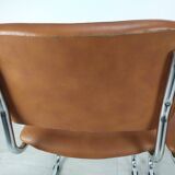 Imitation leather chairs