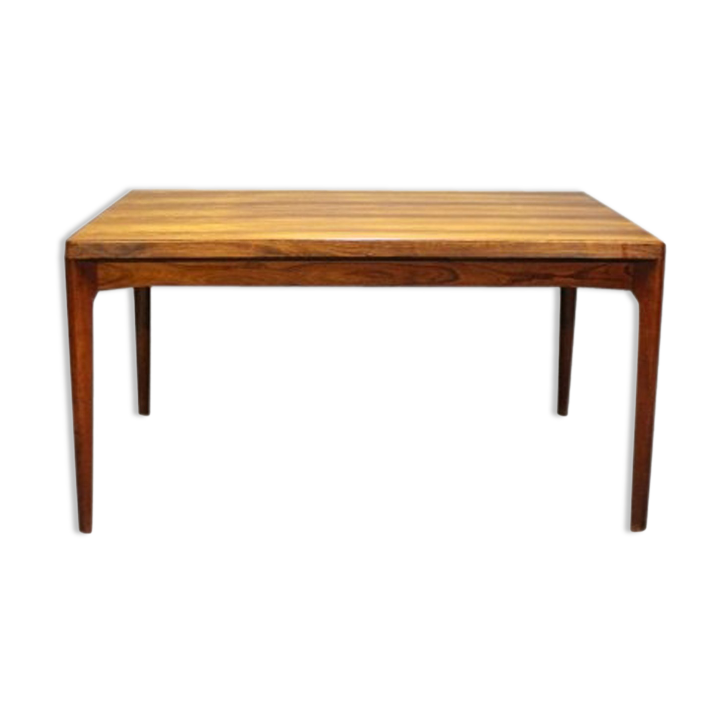 Teak dining table designed by Henning Kjaernulf and manufactured 60 years