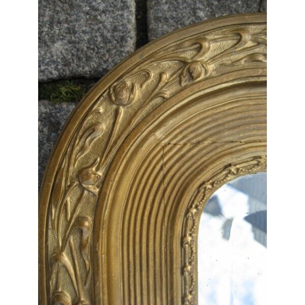 French mirror with rounded corners 77 x 114 cm