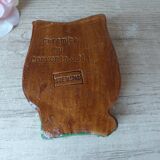 Colorful Owl Figurine Ceramica Convento Jesus Maria de Aracena Spanish Pottery