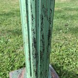 Doric style column in patinated wood, 19th century