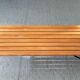Slatted bench '400' by Harry Bertoia