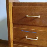Wooden chest of drawers design 60s
