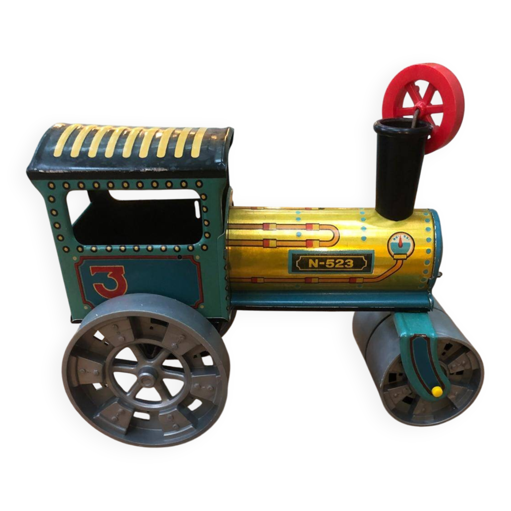 Wind-up locomotive - antique toy