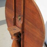 Table, tripod with walnut tipping tray