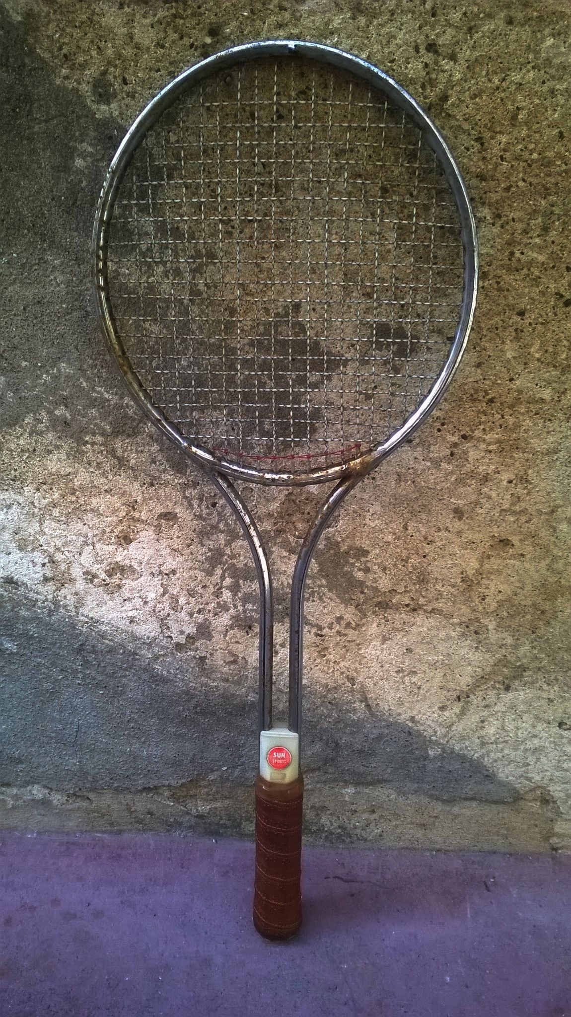 Raquette de tennis vintage