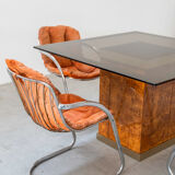 Table and chairs, 1970