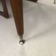 Mid-century Scandinavian dining table (with integrated extensions)