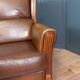 Sheepskin Art Deco club armchair