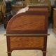 Louis XVI style cylinder desk in marquetry from the Napoleonic III period.