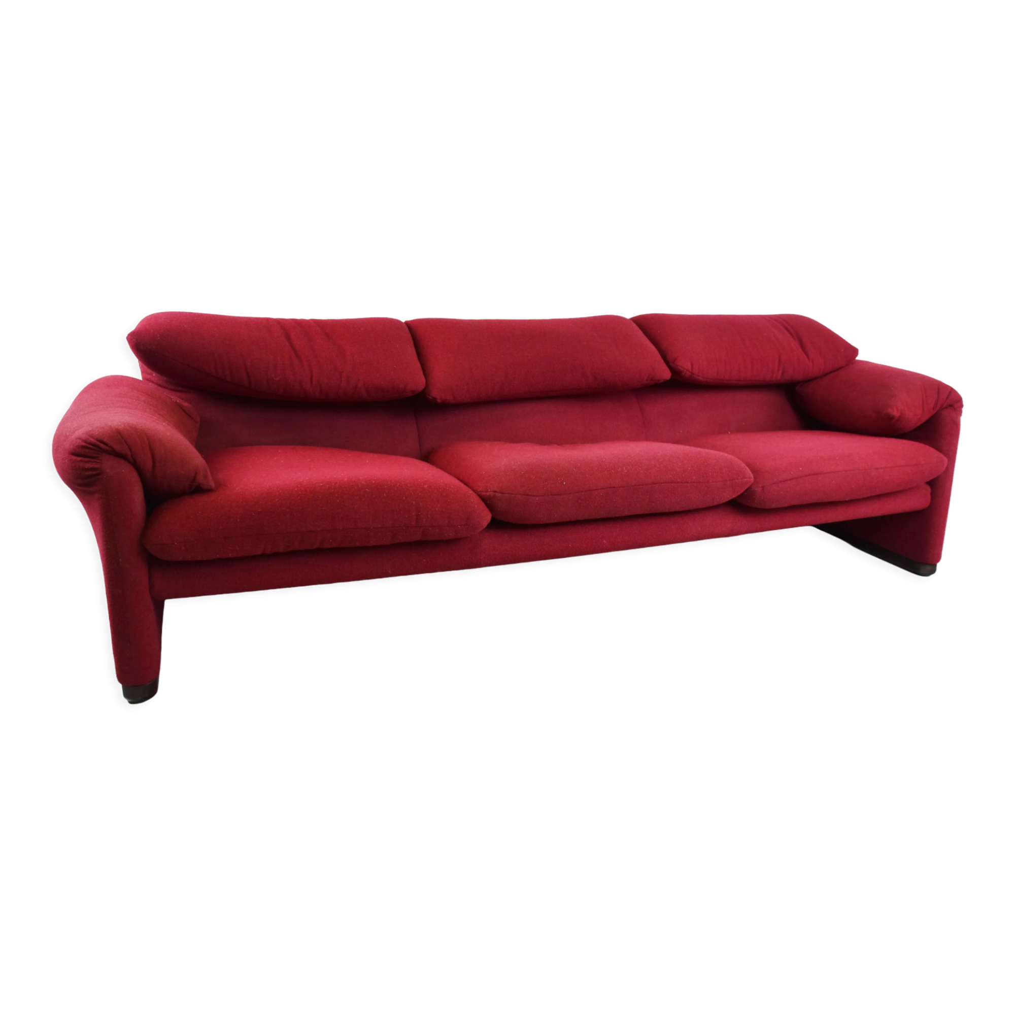 Maralunga 3 seater sofa by Vico Magistretti for Cassina