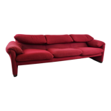 Maralunga 3 seater sofa by Vico Magistretti for Cassina