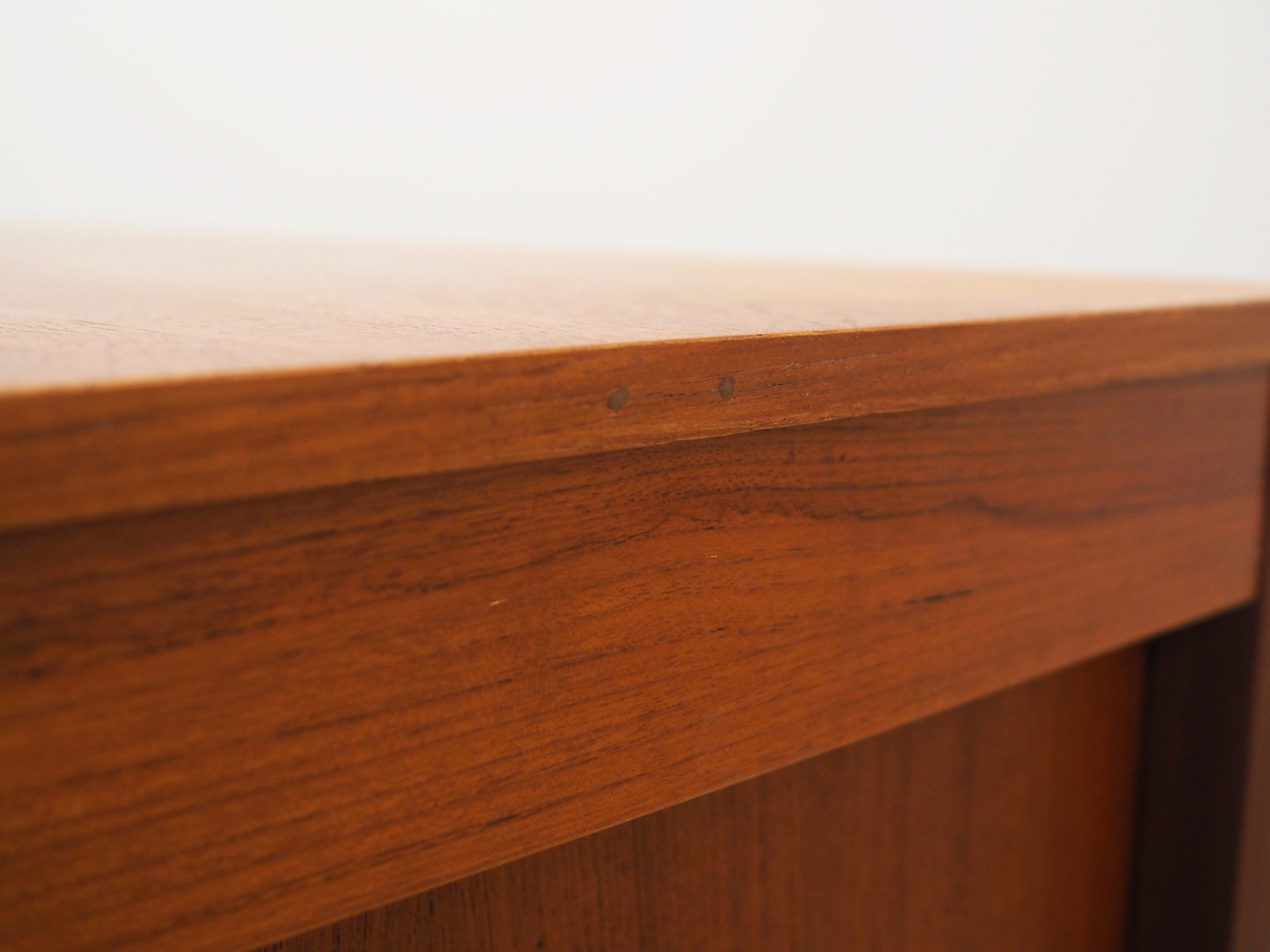 Teak desk, Danish design, 1970s, made in Denmark
