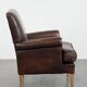 Fauteuil en cuir de mouton