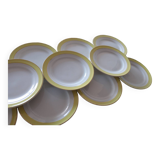 11 yellow plates KG Lunéville France