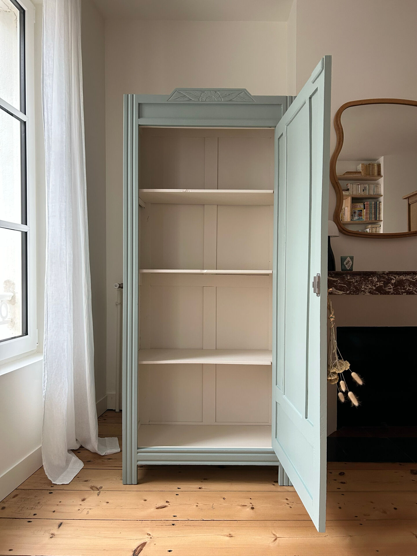 Renovated Art Deco style wardrobe
