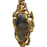 Vintage gold baroque mirror / wall mirror