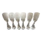 Champagne flutes glasses