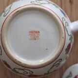 Chinese hand painted teapot Jingdezhen