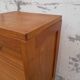 Meuble classeur à rideaux ancien 1950